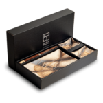 Sushiservies cadeau set - bruin/beige - Bild 2