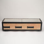 Konro Grill (Holzkohlegrill) - Kieselgurstein - B-11 (77x23x20 cm)