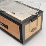 Konro Grill (Holzkohlegrill) - Kieselgurstein - B-11 (77x23x20 cm)