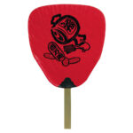 Yakitori-Fächer (uchiwa) - rot