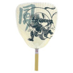 Yakitori-Fächer (uchiwa) - weiß