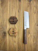 Rokkakkei Wandmagnet (für Messer) - Eiche - 1 Satz (5 Magnete)