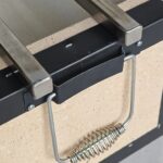 Yakitori-Stäbe aus Edelstahl für Konro-Grill B-11 - 2 Stück (L81 x H1,5 cm)